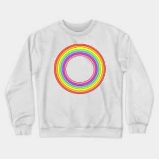 circle rainbow Crewneck Sweatshirt